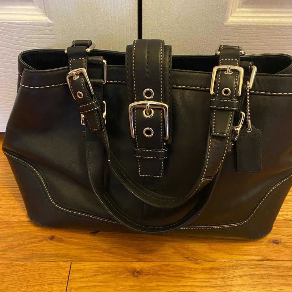 Coach bowling handbag